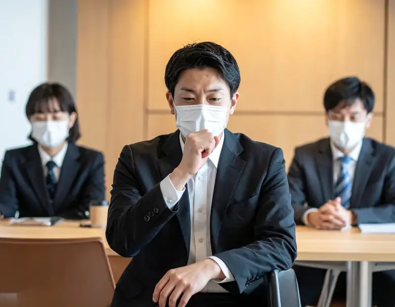 진료 상담을 기다리는 모습
